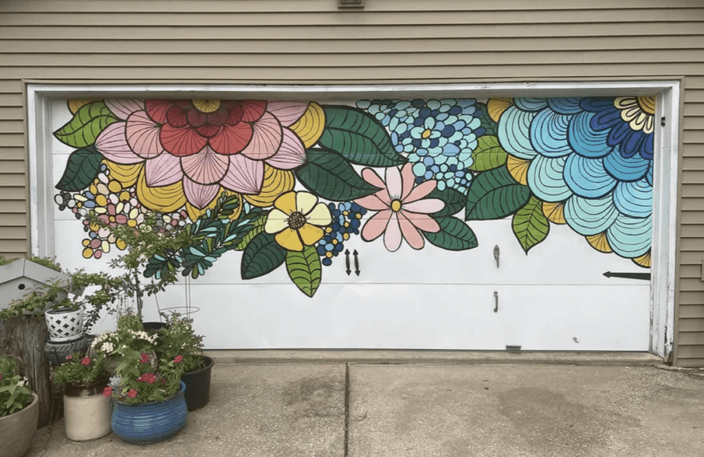 garage door color ideas