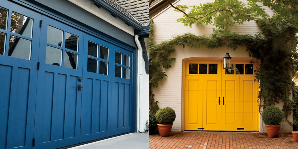 garage door color ideas - we paint texas