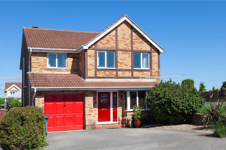 garage door color ideas - we paint texas