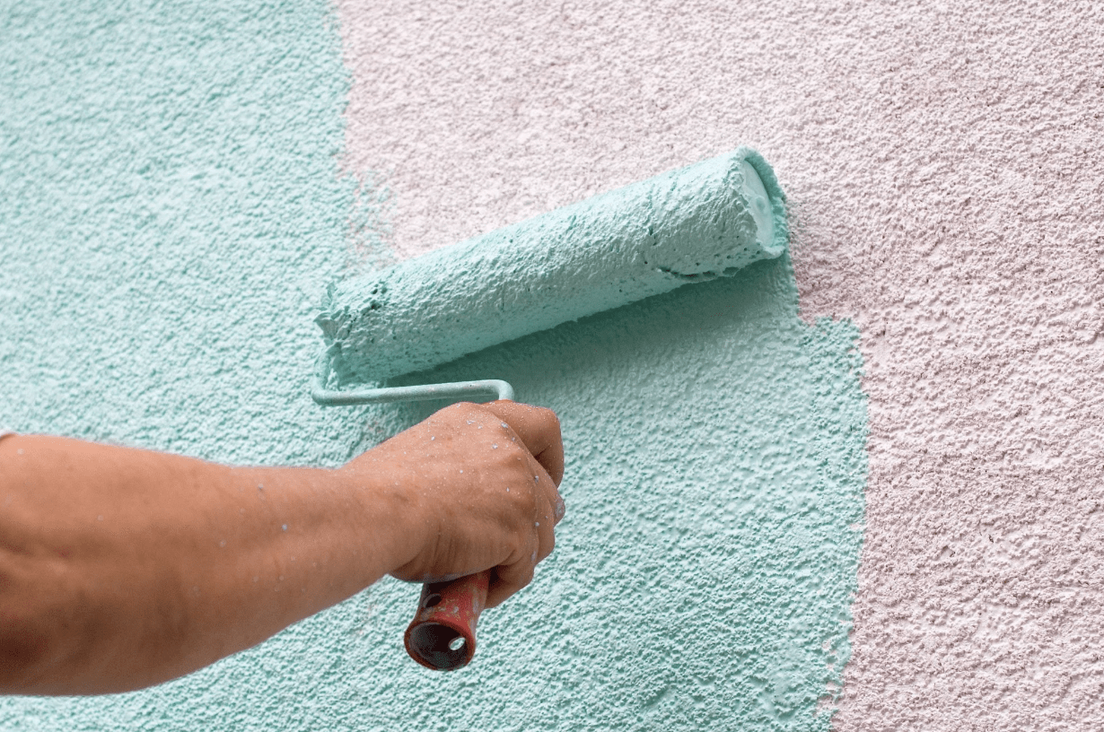 Stucco Repair and Paint